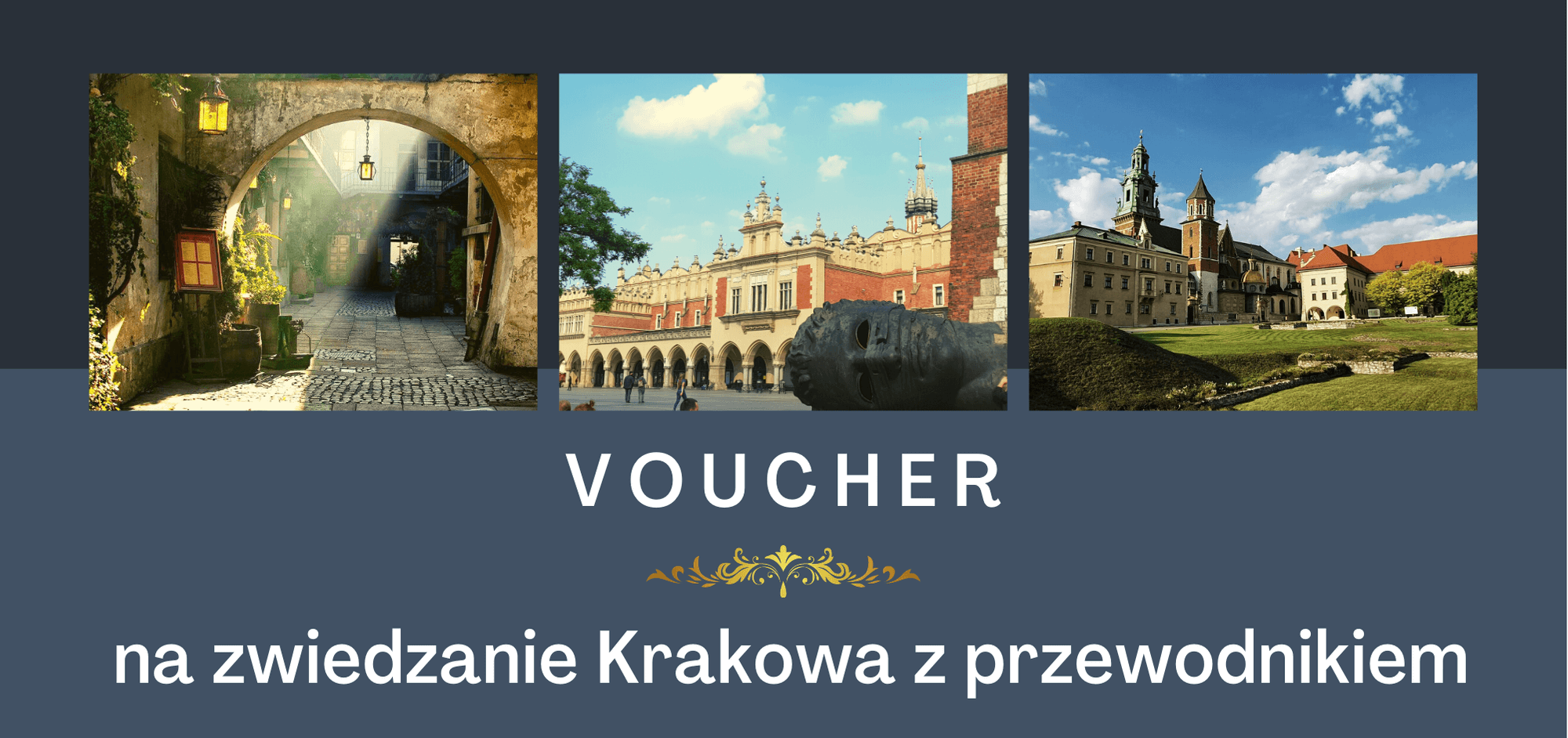 Voucher Prezentowy na zwiedzanie Krakowa